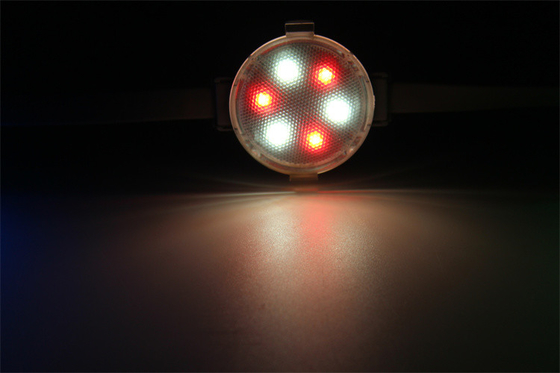 چراغ نقطه ای LED IP67 1.8W DC15V 40mm Smd3535 DMX512 3RGB+3W سیگنال پیکسل منبع نقطه نور