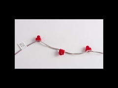 مربع 12mm Pixel LED DMX512 RGB رنگ کامل 12mm 0.3w DC12V LED Pixel Light