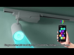 360 قابل تنظیم قابل حرکت چراغ های LED سبک مدرن آسیایی بدن آلومینیوم برای مغازه های داخلی میله ها