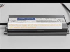 منبع تغذیه بیرونی DC12V DC24V درایور LED ضد آب برای ماژول چراغ ها و چراغ نقطه ای LED