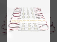 رنگ تک 3 SMD LED Module Signage Light Outdoor 2835 لنز 1.5w چراغ های 12 ولت