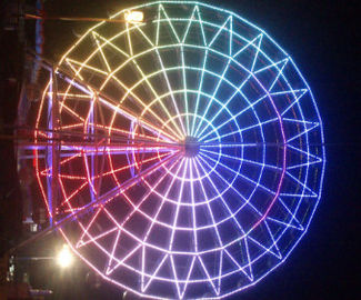 Miracle Bean SMD5050 IP67 رنگ سفید رنگ 20 میلی متری نور پیکسل LED برای Wheel Ferris