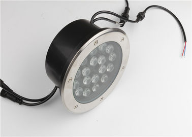 چراغ های نقطه ای IP65 18W DC24V چراغ های LED تزئینی لامپ زمینی مدور 2 سال گارانتی