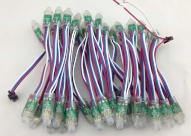 IC مدل 9823 پیکسل RGB LED های زنجیره ای نور LED با RED سیم + سفید - آبی