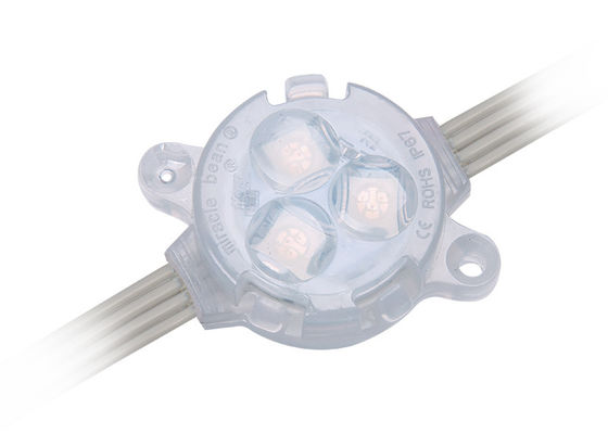 30mm 12V IP67 Waterproof LED Point Light with 120 Degree Beam Angle Made of PC Material