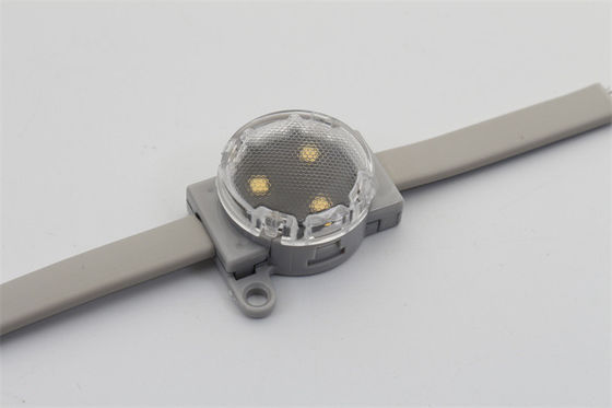 IP67 DMX512 DC24V 1W LED Point Light RGBW SMD3535 30mm Waterproof For Advertising