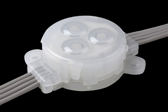 Outdoor Decoration Permanent  Lights RGB 30mm LED Point Light Source DC12V 0.75W LED Pixel Light