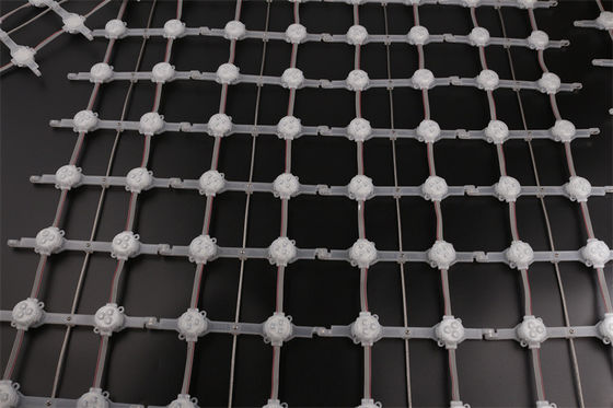 IP67 P50 outdoor waterproof led mesh screen advertising pixel light