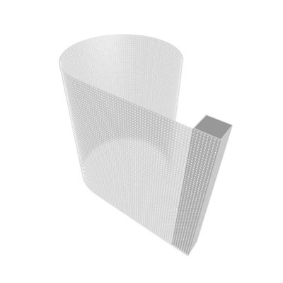 Large Building Window Glass Video Wall Indoor Outdoor Flexible Transparent Curtain Wall Advertisement Leddisplay screen