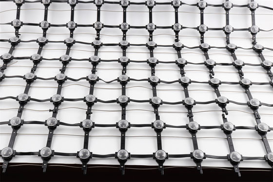 P50 P100 LED Net Screen Video Wall Soft Advertising Flexible LED Curtain Screen