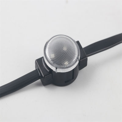 IP67 Addressable 24V 30mm DMX RGB RGBW LED Dot Pixel Point Module Wall Light 0.6W Optional Transparent Mask