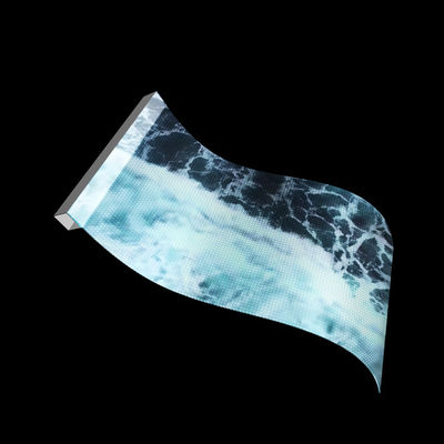 Self-Adhesive Advertising Display Ultra-Thin Transparent LED Screen For Glass Window Wall