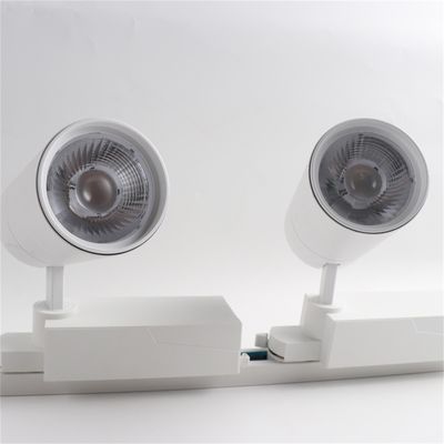 Modern Asian Style 360 Adjustable Movable LED Track Lights PC Body For Indoor Shops Meal Bars