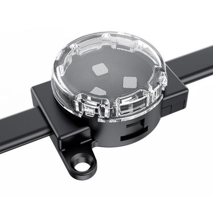 1W RGB Permanent Led Christmas Led Pixel Point Light Waterproof Customized IP67 0.4W 5V 30mm for Outdoor Building Lighting