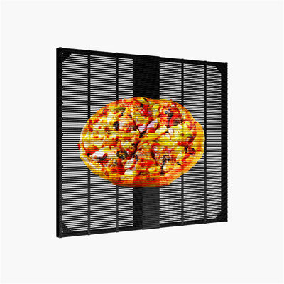 Grille Structure Transparent LED Screen Natural Illumination with Unobstructed Views