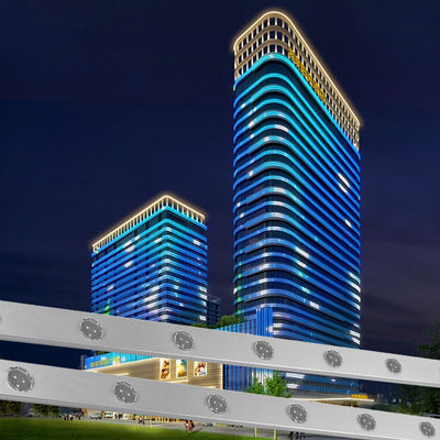 IP67 Waterproof Led Light Module Programmable RGB Led Point Light Long-Distance Signal Transmission for Landmark Decoration Projects