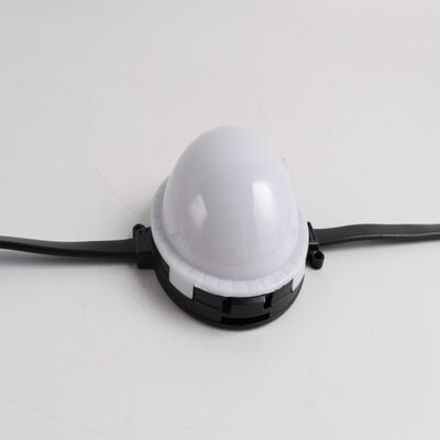 Waterproof 80mm LED Point Light | IP67, RGBY Colors, PC Housing for Outdoor Building Lighting