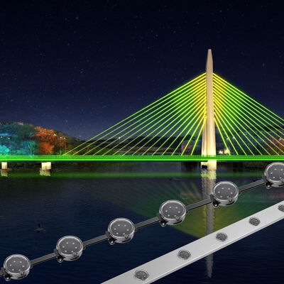 48V Smart LED Pixel Point Lights High Brightness Low Power Consumption Long Distance Signal Transmission for Architectural Facade Landscape Lighting Projects