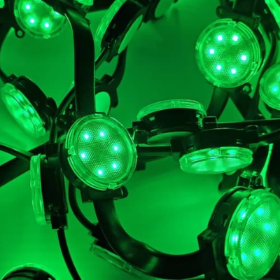 RGBW LED Point Light 36V 40mm Diameter SMD3535 Waterproof IP67 Flexible Lighting Ideal for Accent and Decorative Lighting
