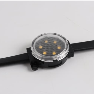 RGB PC Material 50mm 48V LED Point Light SMD3535 IP67 Waterproof Flexible Lighting