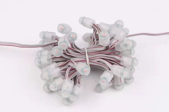 Miracle Bean Advertising Letter Led Pixel String Lights 9mm Drilling Holes IP67