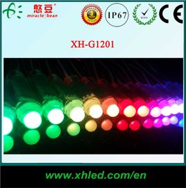 IP67 کامل رنگ RGB روشنایی پیکسل LED 12mm استفاده DC5V IC16716 با گارانتی 3 سال