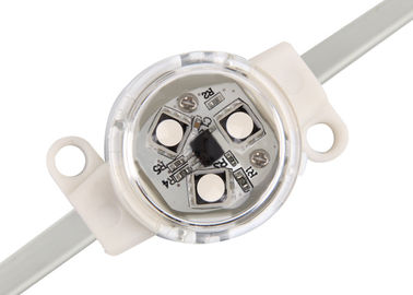5050 IP67 ضد آب DC12V 3 LED نقطه نور 30mm RGB LED پیکسل