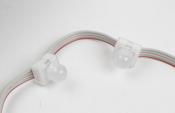 چراغ تعطیلات کریسمس SMD 5050 12 میلی متر مربع آدرس پذیر 1903 DMX512 RGB پیکسل LED چراغ