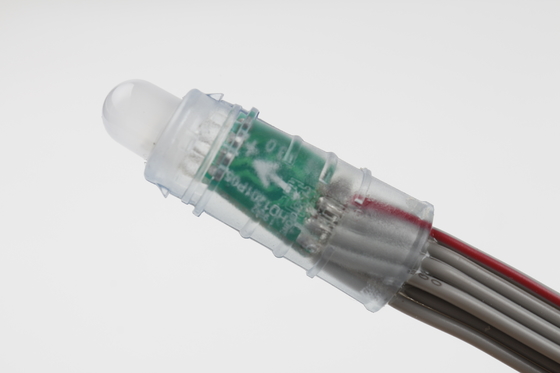 ضدآب 12 میلی‌متری LED Pixel Light IP67 0.3W 5V RGB