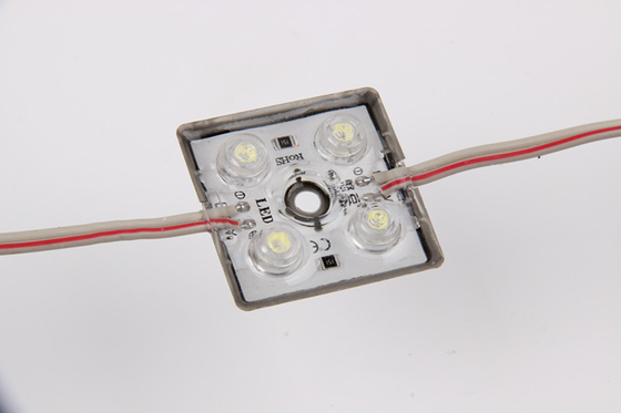 12v 4 روشنایی علامت لنز 0.75W SMD 2835 LED ماژول نور برای تزریق عقب