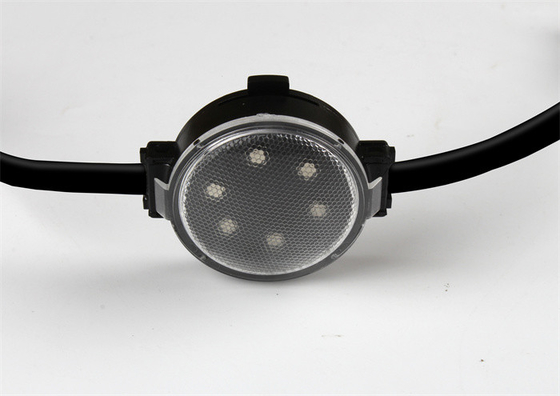 چراغ نقطه‌ای LED DC24V 1.5 وات 40 میلی‌متری RGB SMD3535 تزیینی ضد آب در فضای باز LED Pixel Light IP67