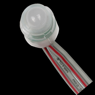 IP67 LED Pixel Light در فضای باز ضد آب 12 میلی متری 0.3 وات DC5V TTL6898 RGB
