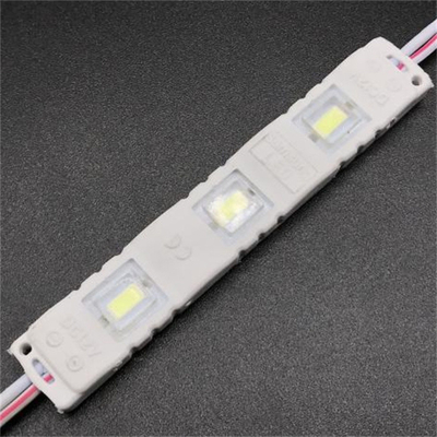 ماژول تزریق LED SMD5630 تک رنگ IP65 DC12V 90 - 100LM 0.72W ضد آب در فضای باز