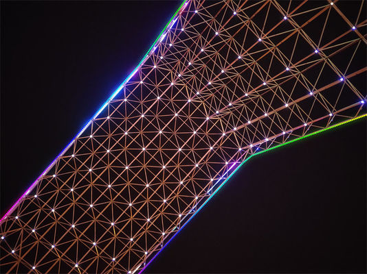 Fully Waterproof LED Pixel Point Light IP67 DC24V 100mm SMD3535 RGB Miracle Bean