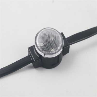 چراغ نقطه ای LED ضد آب در فضای باز 0.6W 1800 - 6500K Ip67 DC12V 30mm Smd3535