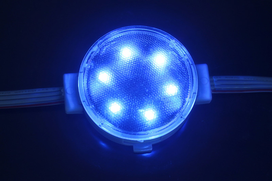 fully-Waterproof  IP67 1.5W  DC24V  SMD3535 40mm  RGB led pixel point source light  and advertisement  outdoor lights