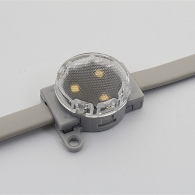 تزئینات نور نقطه ای LED DMX512 30 میلی متری Smd3535 IP67 RGBW 1W DC12V