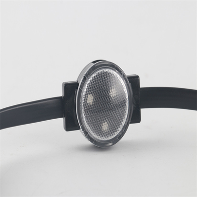 ماسک شفاف LED نقطه نور تک رنگ 0.6w 12v 30000H طول عمر SMD3535