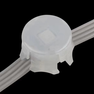 0.3W DMX512 Smd5050 DC5V 20mm RGB LED Point Light Miracle Bean IP67 ضد آب