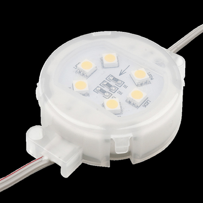 چراغ LED تک رنگ نقطه ای ضد آب IP67 1.2W Smd2835 DC24V 50 میلی متر