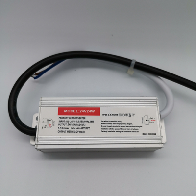 منبع تغذیه LED ضد آب 24w 36w 45w 60w 100w 150w 200w 250w 300w IP67 منبع تغذیه LED ضد آب 12 ولت 24 ولت