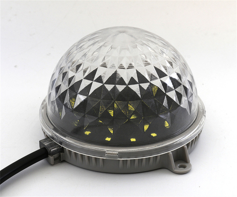 80MM 24V ضد آب DMX چند رنگیزیزه کاری کریسمس تعطیلات چشم انداز نور RGB پیکسل چراغ LED