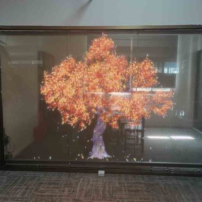 چسب سپر باریک انعطاف پذیر شفاف فیلم تبلیغاتی LED صفحه نمایش LED