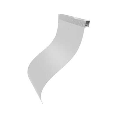 تبلیغات بیرونی صفحه نمایش کریستالی بسیار نازک P16 RGB صفحه نمایش لچکدار شفاف LED