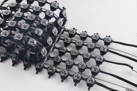 12V Window Glass LED Mesh Display 4000nits P60 with Taiwan Epistar LED Chip IP67