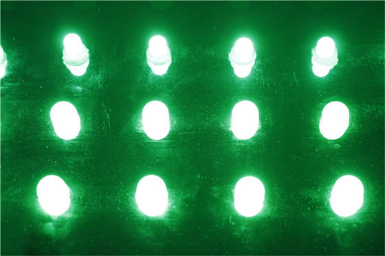 12mm 0.3W DC12V مربع LED ماژول پیکسل ضد آب در فضای باز تک رنگ