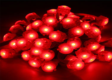 ضد آب 0.25W 20mm قرمز پیکسل چراغ روشنایی 12 ولت نور LED