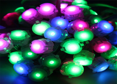 کامل رنگ IP67 5050 ضد آب DC12V 20mm نور پیکسل LED با DMX IC