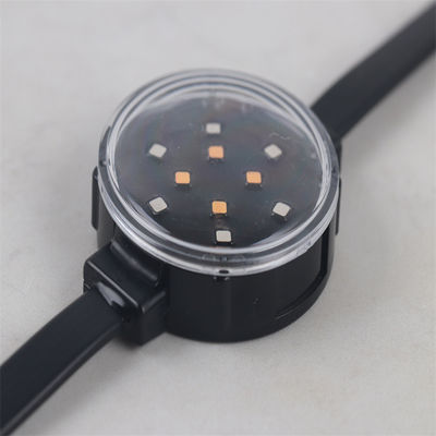 50mm RGBW منبع نور نقطه ای LED با ولتاژ کار DC24V برای نصب آسان