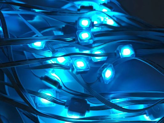 IP67 Outdoor Exterior Eave Lights Holiday PC Body RGB Pixel Light For House Exterior